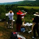 Painting on a Hill above Giverny